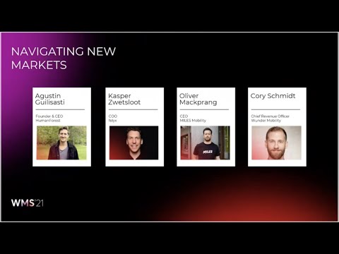 Navigating New Markets – #WMS21 Panel Discussion