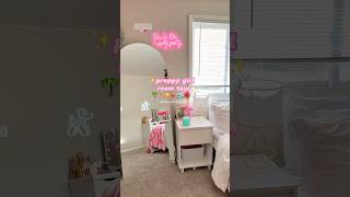 preppy room inspo🏄‍♀️🌊 #preppy #roomtour #preppyroom #preppyaesthetic #pink #roomdecor #aesthetic