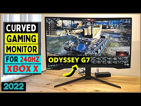 SAMSUNG Odyssey G7 Series Review | 27-Inch, 240Hz, 1440P, Curved Monitor for Xbox Series X Gaming!