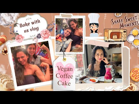 VEGAN CAKE ||Healthy Easy Gluten free Sugar free Lactose free cake ||Vegan life||BAKE WITH US VLOG