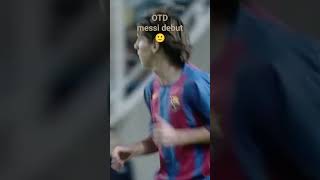 OTD messi  debut🙂🙂#otdmessidebut #barcahistory #viscabarça #likeforlikes #plslikesubscribe