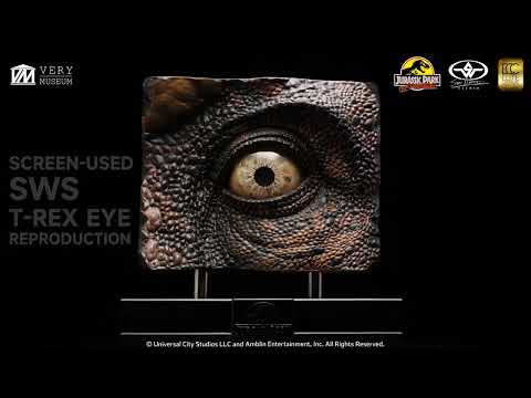 ECC Jurassic Park SWS T-REX Eye Reproduction