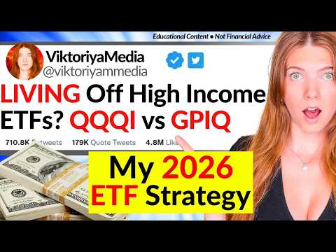 LIVING Off High Income ETFs? QQQI vs GPIQ (My #1 Pick)