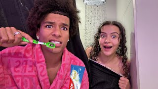 COUPLE MORNING ROUTINE | Kane Bailey & Prymrr