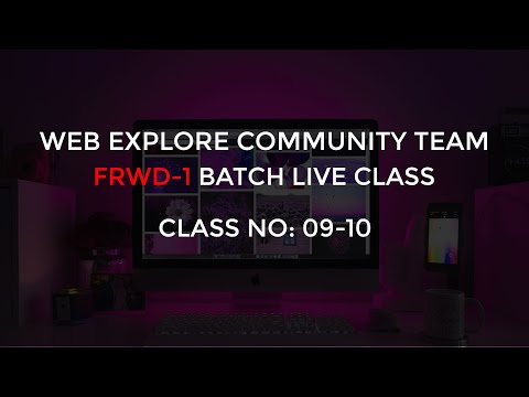 FRWD - 1 STUDENTS LIVE CLASS - 09-10