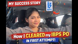 How I cracked my IBPS PO in my first attempt ✅