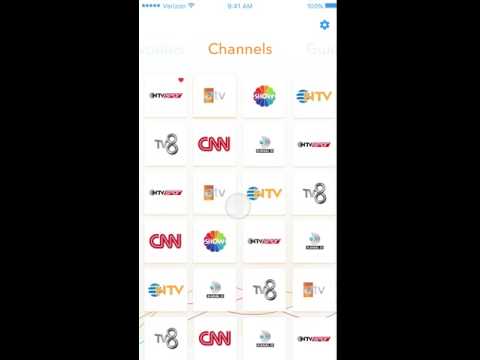 Uyanik TV - Microinteraction - Adding a channel to favorites