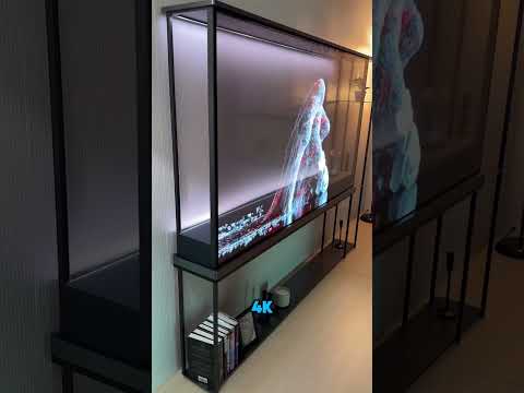 LG SIGNATURE OLED T: The Transparent TV Is Finally Here!  #lg #gadgets #futuregadgets #oled