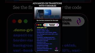 Next Level CSS Transitions with Variables | Smooth UI Animation Tutorial #css #html #js #webdev
