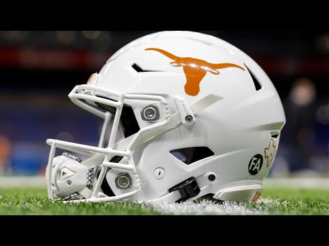 Texas Longhorns helmet history