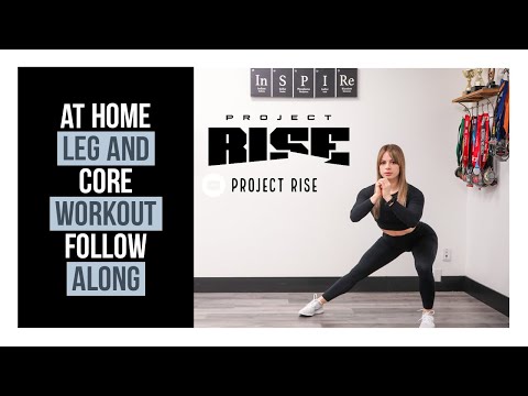 AT HOME CORE AND LEG WORKOUT - 5-15min Circuit - Follow along