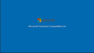 Hardware Compatibility: How to find out (Windows Versions)