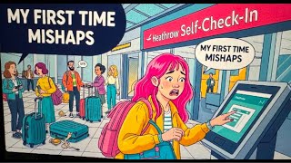 My First Time with Heathrow self check-in | Is it easy ? London Airport 2025 | Heathrow T2 Departure