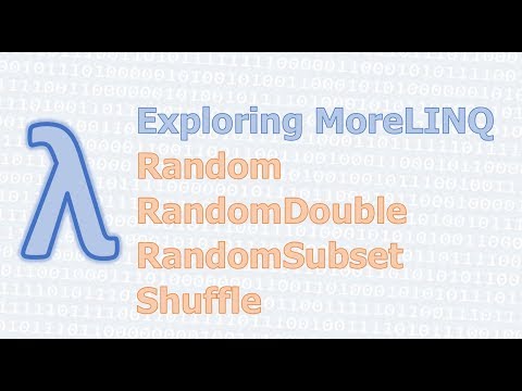 MoreLINQ 13 - Random