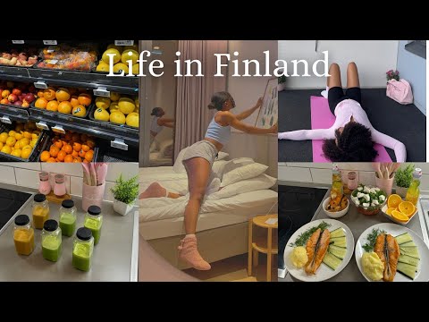 Days in my life in Finland | Living alone diaries | Grocery shopping,cooking | Life of an introvert