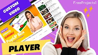 Build Your Own YouTube Player! HTML, CSS & JavaScript Tutorial | FreeProjects1