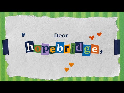 Dear Hopebridge: Isaac's Journey from “I Love You” to First Grade