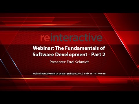 The Fundamentals of Software Development (Part 2)