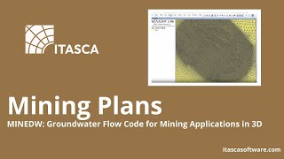 Mining Plans | MINEDW | ITASCA Software Academy