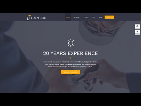 How to make an Electrician Business website (Wordpress)