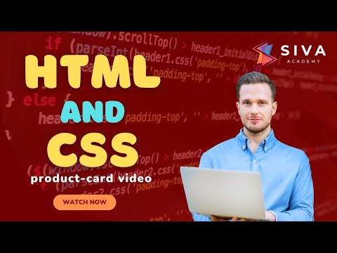 Design a Sleek Product Card with HTML & CSS | Web Development Tutorial