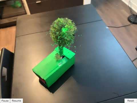 Hybrid Plant in Augmented Reality Space