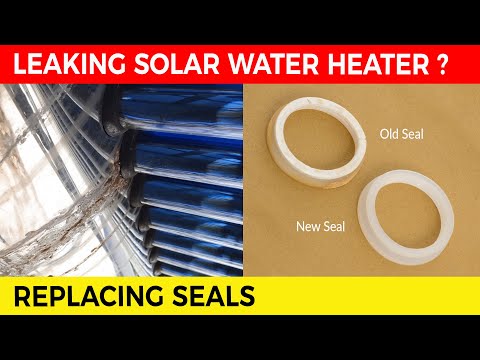 Repairing a Leaking Solar Water Heater 🌞