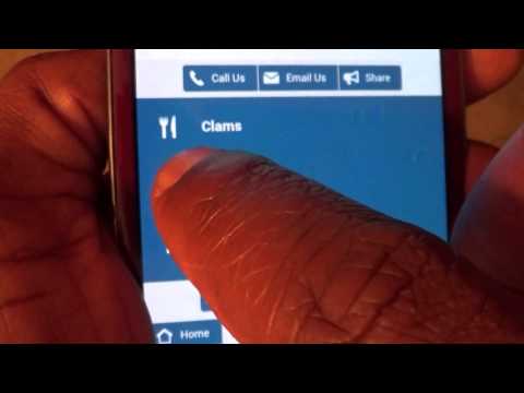 Use the Restaurant Menu feature for your restaurant app