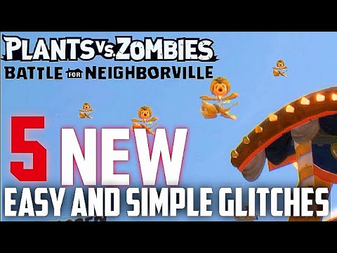 5 EASY Glitches In pvz bfn NEW