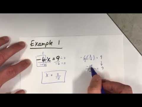 Solving Equations