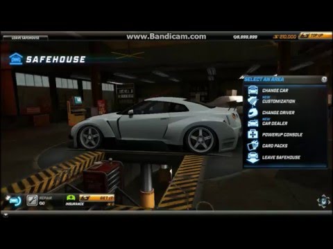 Need for Speed World Offline: Player'ın Nissan GT-R'si