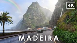 Discover MADEIRA 🇵🇹 | The Island of Rainbows & Waterfalls | 4K Scenic Drive Tour in Portugal