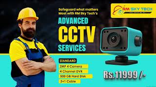 CCTV SERVICES & INSTALATION RM || SKY TECH