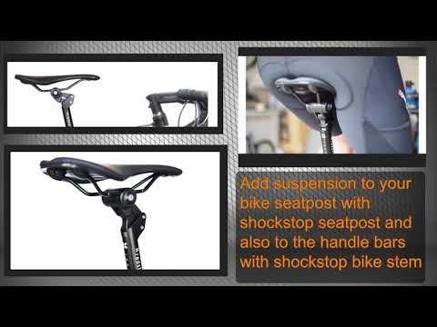 shockstop seatpost :bike accessory for seatpost suspension to mountain bike, road bikes, gravel bike