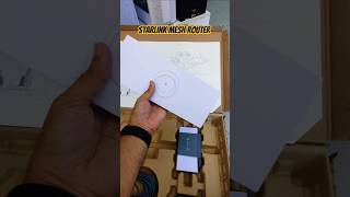 SpaceX Starlink Gen3 WI-FI Mesh Router #spacex #starlinksatellite  #tech