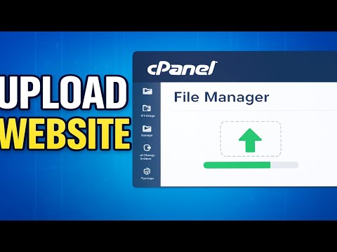 How To Upload Website In Cpanel | Upload HTML Website