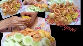 Eating Spicy Egg Biryani with local Cucumber//ASU VLOGS//