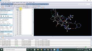 Molecular docking using Discovery studio software