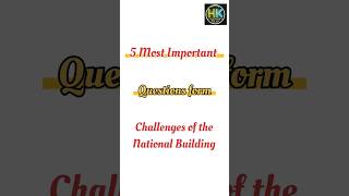 Challenges of National Building Class 12 Political Science most Important Questions for Board exam