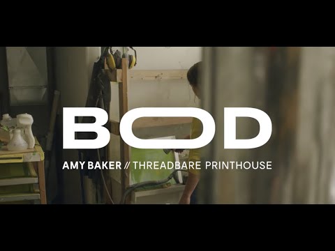 Screen Printing with Amy Baker, Threadbare Print House. From Setback to Success.