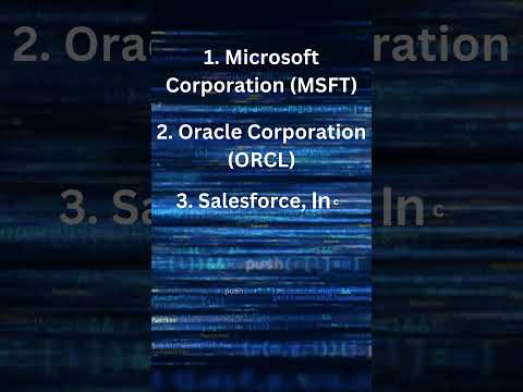 Top 5 Software Giants Revolutionizing the Tech World #SoftwareCompanies #2025 #TopSoftwareCompanies