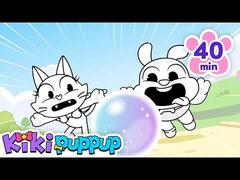 Where Did My Color Go? | +Compilation | Find the Missing Colors | Kikipuppup Nursery Rhymes