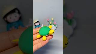DIY Clay Turtle – Cute & Easy Craft Tutorial #DIY #ClayArt #TurtleCraft #Handmade #CreativeIdeas