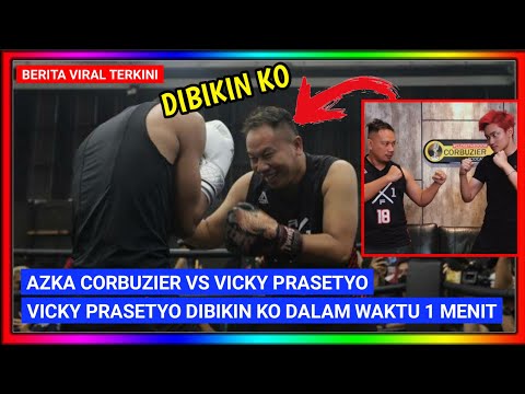 Vicky Prasetyo Di Bikin K.O Azka Corbuzier Dalam Waktu 1 Menit,Azka Corbuzier Vs Vicky Prasetyo