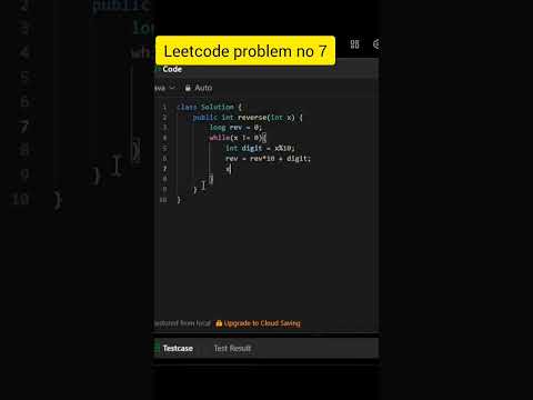 Reverse Integer | Leetcode problem solving #leetcode #java #shots