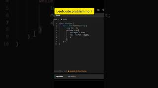 Reverse Integer | Leetcode problem solving #leetcode #java #shots