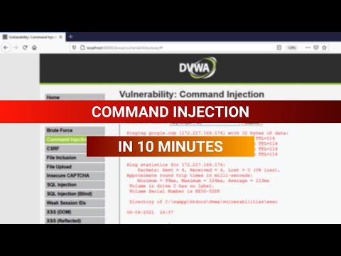 Learn Command Injection Basics In 10 Minutes! (for beginners)