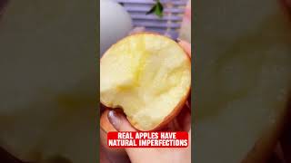 🚨 SHOCKING APPLE TRUTH EXPOSED! 🚨You've been eating FAKE apples your whole life! 😱 #apple #foodhacks