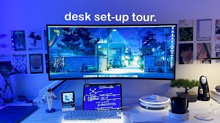 My desk set-up for coding, productivity, creative work 👾