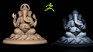 Sculpting Tutorial ZBrush - Sri Ganesh / Ganesha / Ganapathi Hindu God